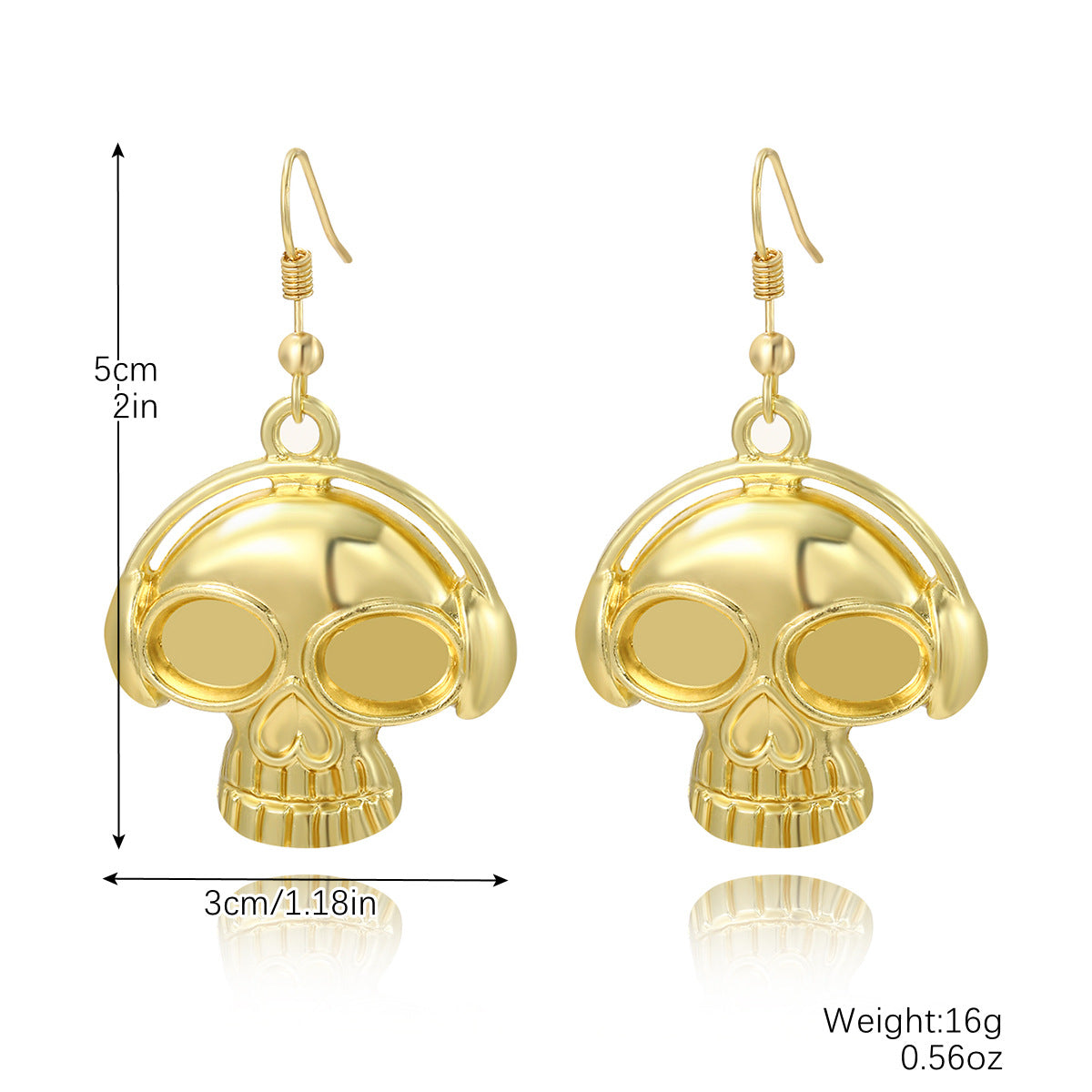 Wholesale Halloween Skull Bat Pumpkin Ghost Rice Bead Earrings
